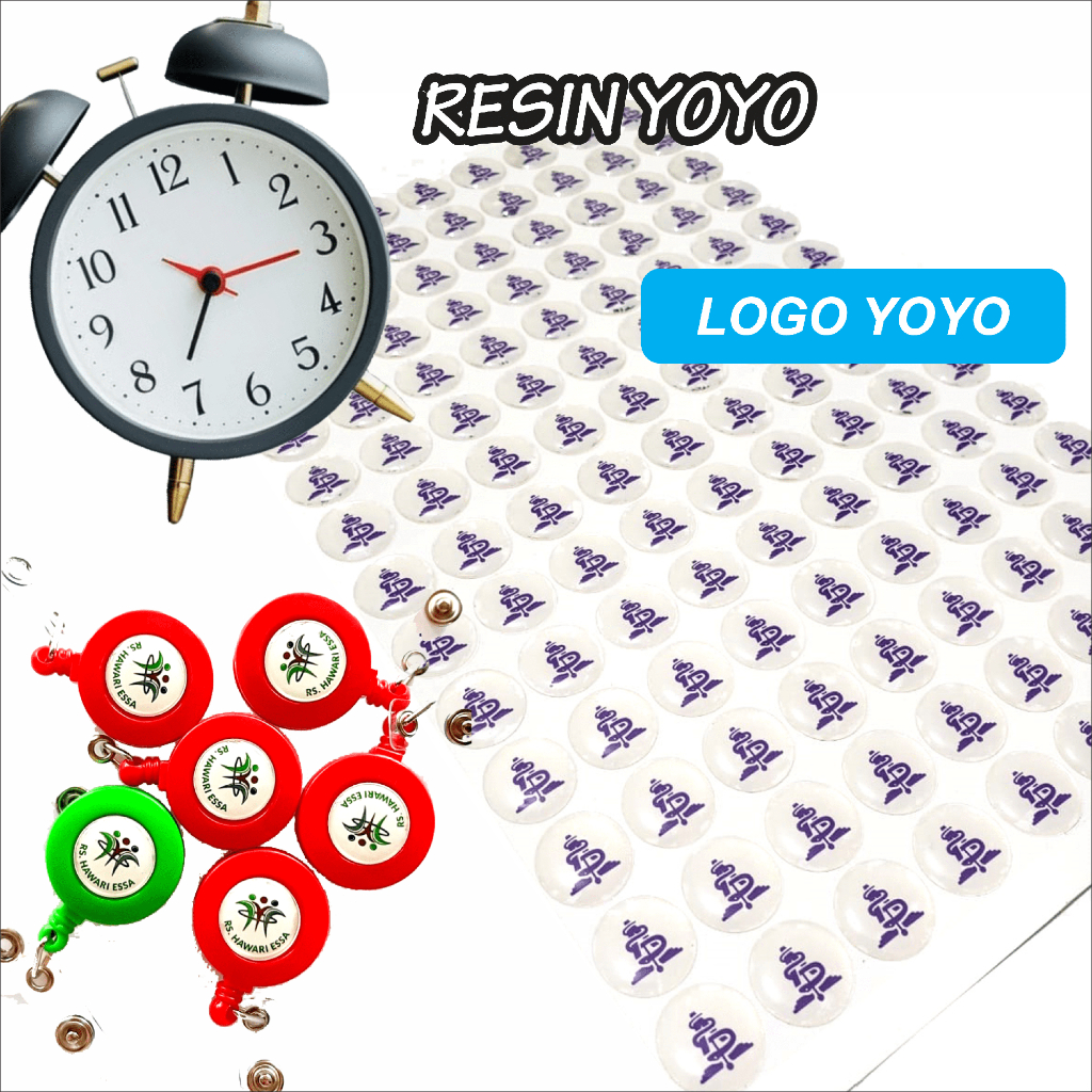 

Cetak Resin Logo Perusahaan Bulat Diameter 2cm Untuk Yoyo
