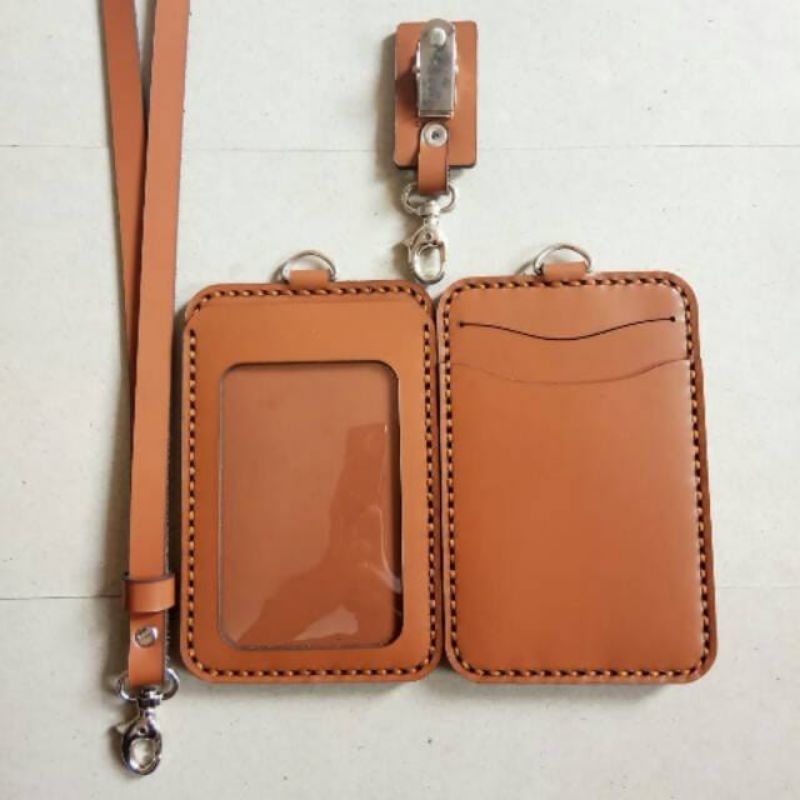 

Name tag Kulit Asli Polosan Tanpa Costum