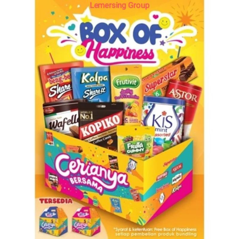 

Hampers Lebaran Box Happiness Mayora