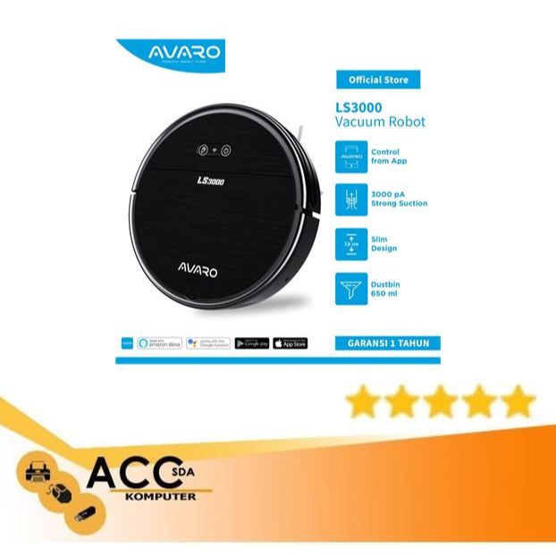 AVARO ROBOT VACUUM CLEANER LS3000