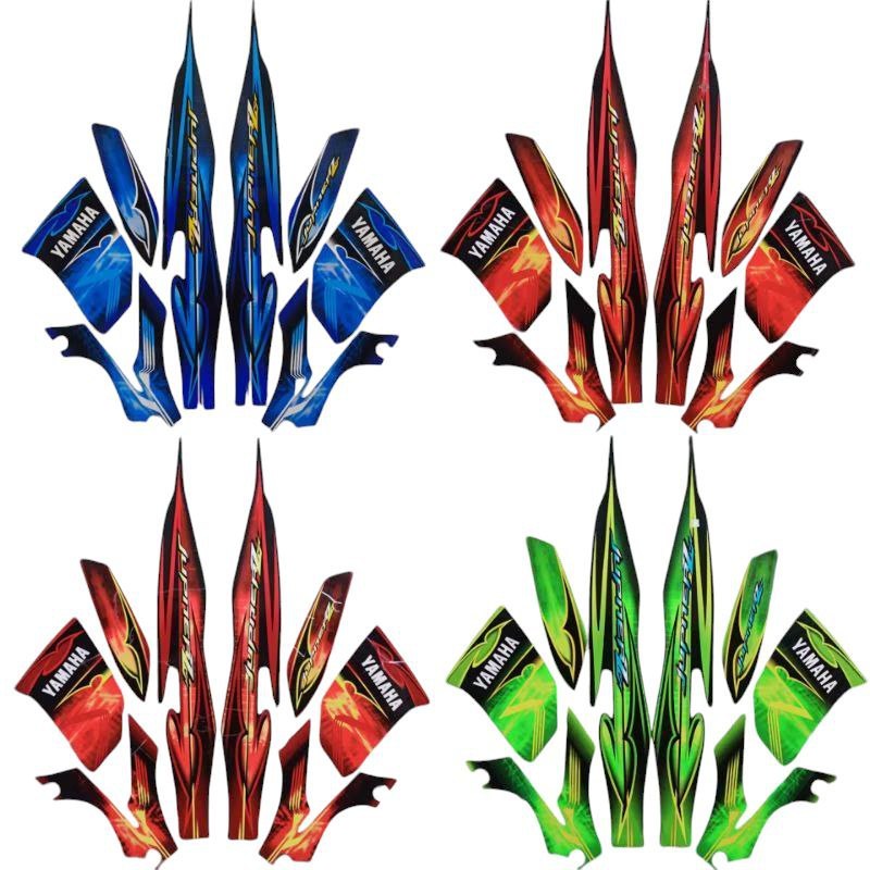 Striping Jupiter Z 2008 2009 CW stiker bodi yamaha jupiter z