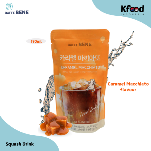 

Kfoodind - Caffebene Caramel Macchiato Pouch Coffee