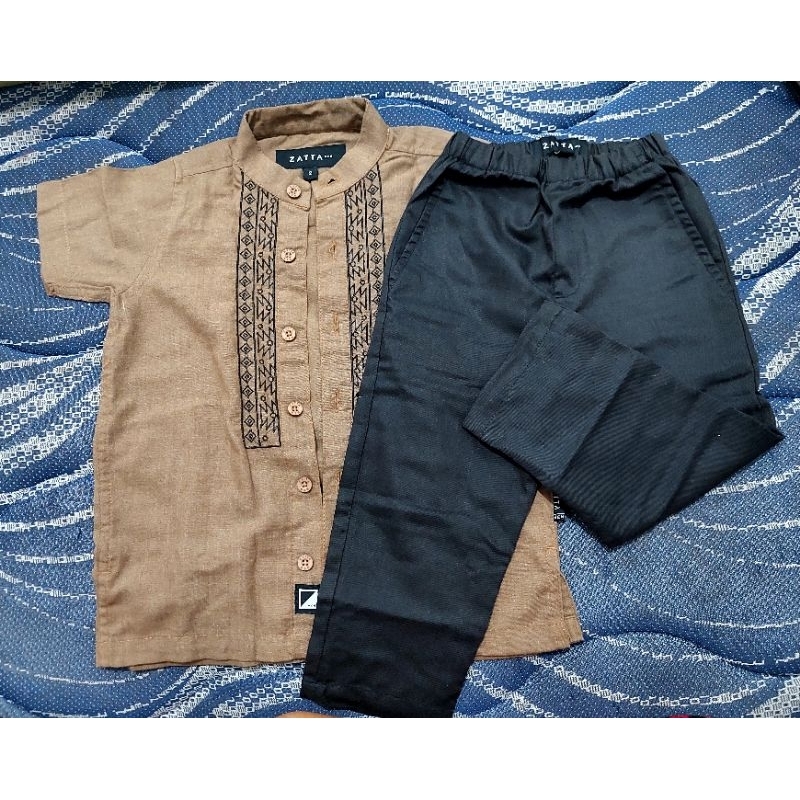 sarimbit Elzatta baju muslim anak laki-laki