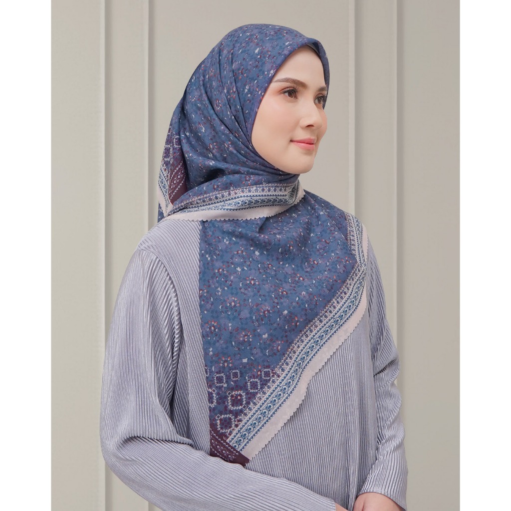 DOA - Humaira Scarf  Dark Moon  - Hijab Segi Empat