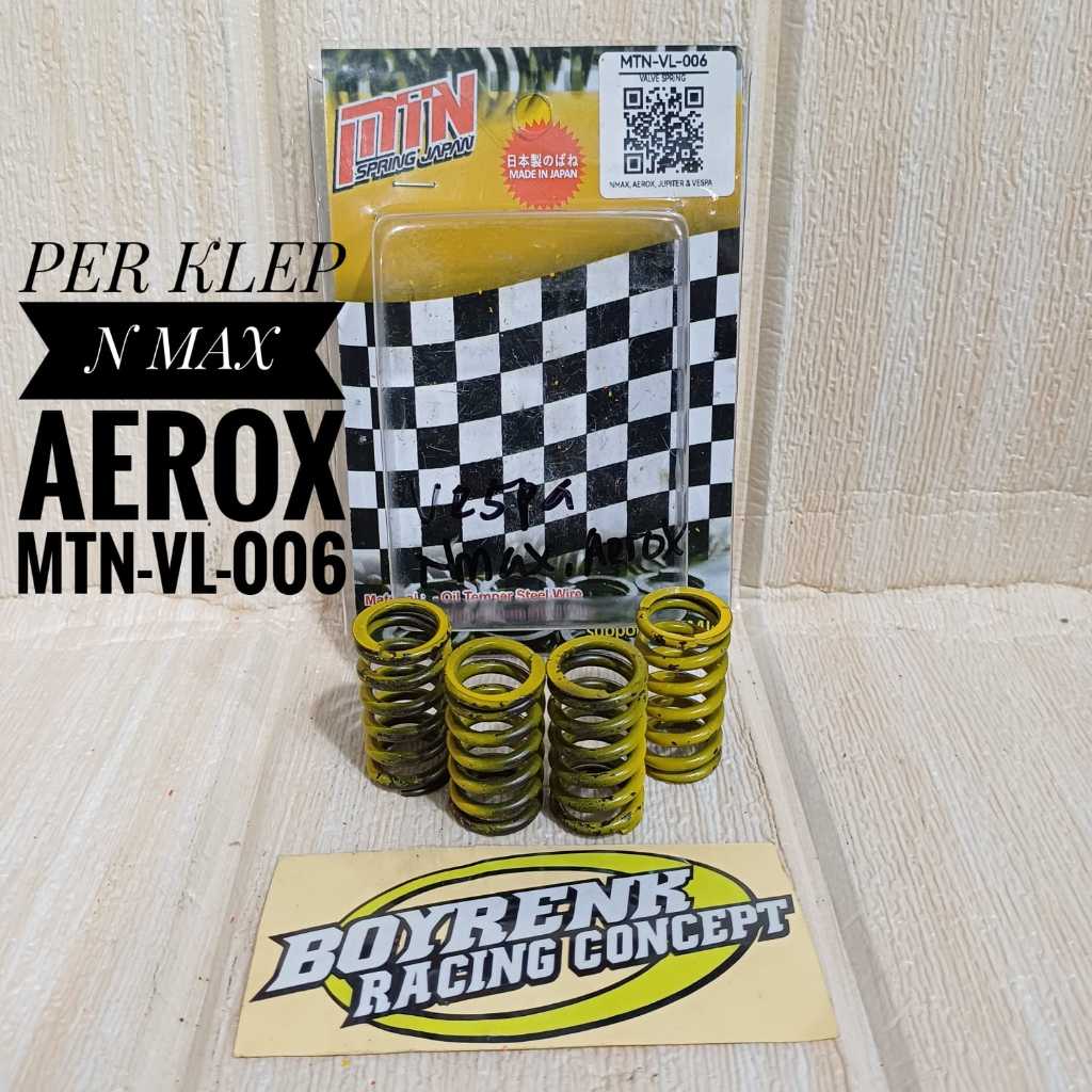 PER KLEP RACING N MAX AEROX  VESPA  MTN JAPAN SPRING MTN-VL-006 ORIGINAL~BOYRENK RACING