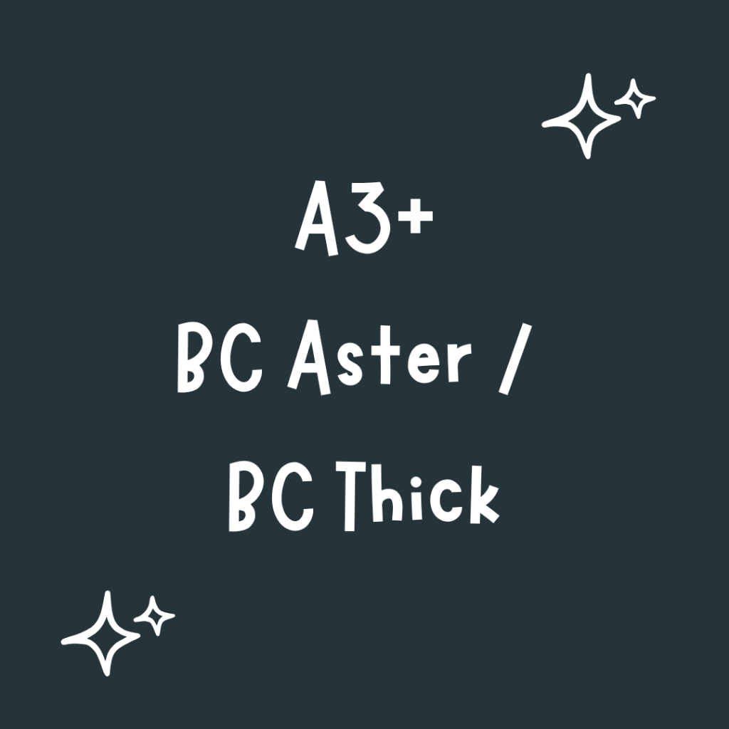 

BC ASTER/BC THICK CETAK BC ASTER 200gr BC THICK A3+ MURAH PRINT CUSTOM