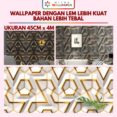 Wallpaper Dinding Kamar Aesthetic Motif Pyramid Walpeper Dinding Ruang Tamu Piramid New