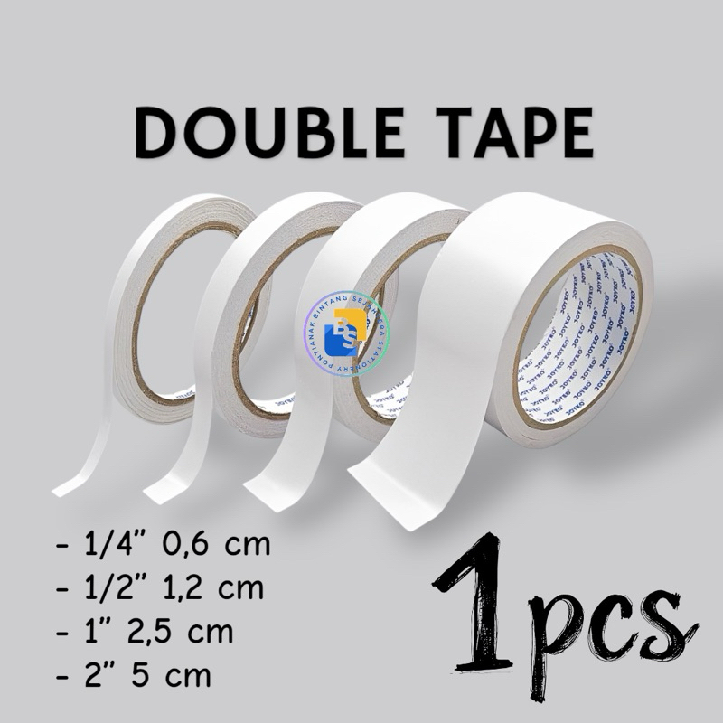 

JOYKO Double tape / Lem kertas isolasi perekat dua sisi HIGH QUALITY - 1 Pcs