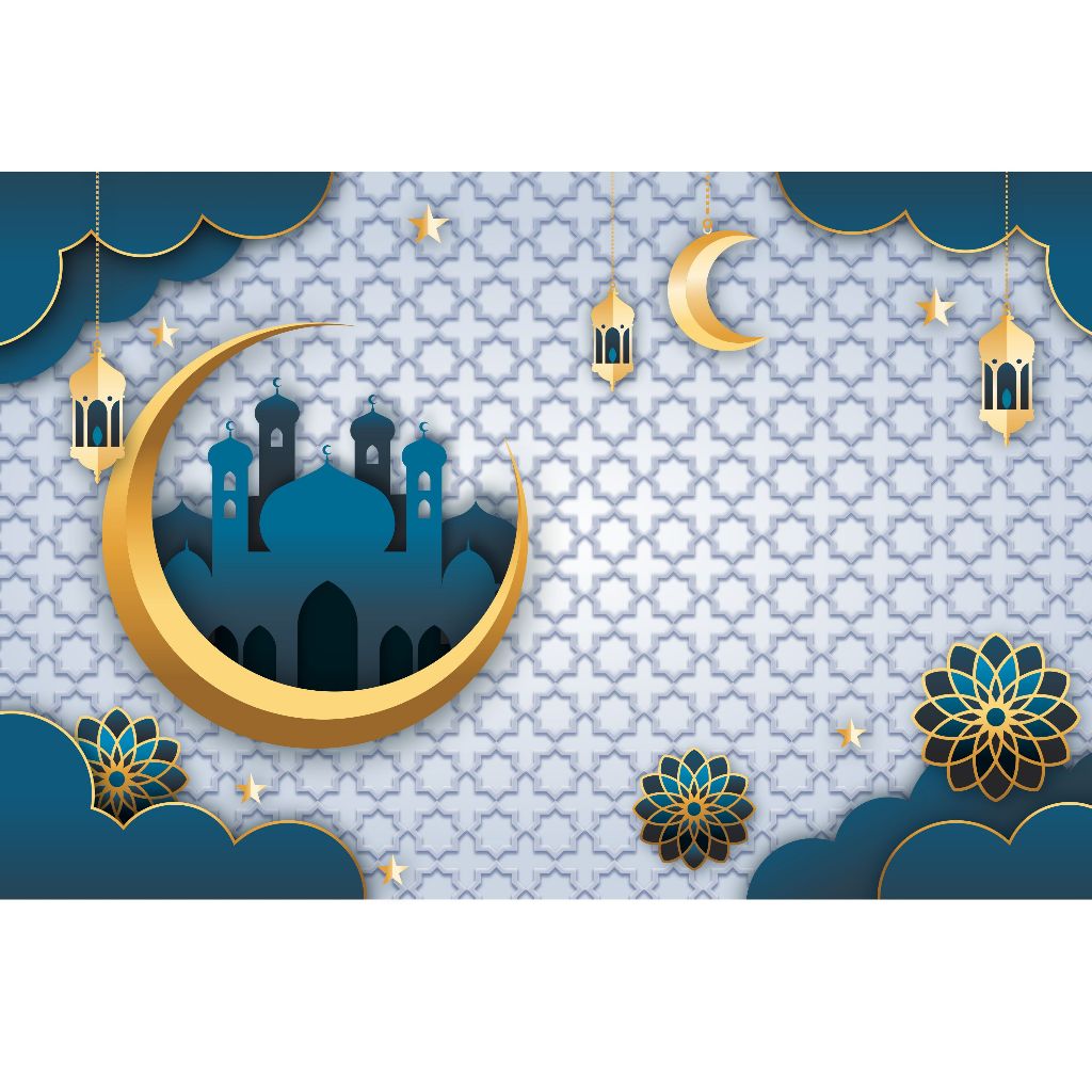 Backdrop/Background/Wallbanner/Dekorasi Pengajian/Dekorasi Ramadhan