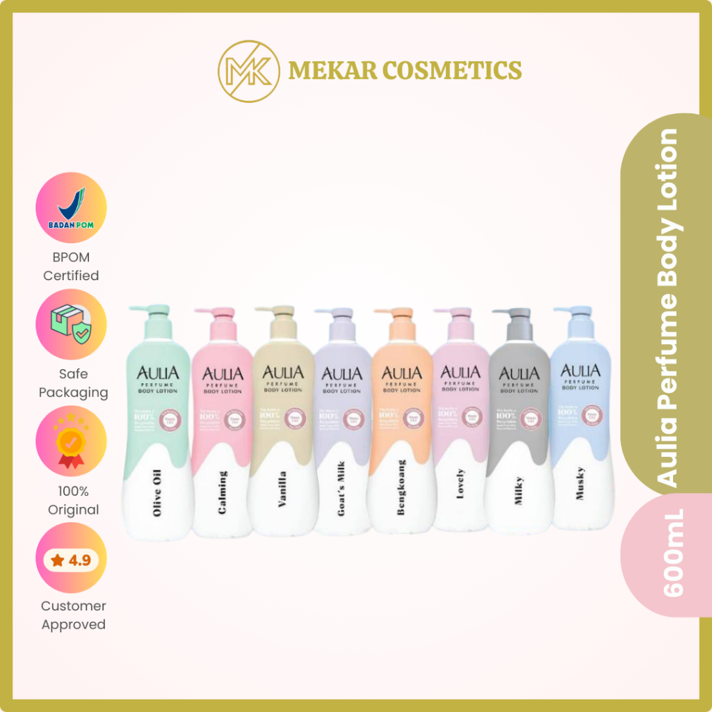 AULIA PERFUME BODY LOTION 600ML