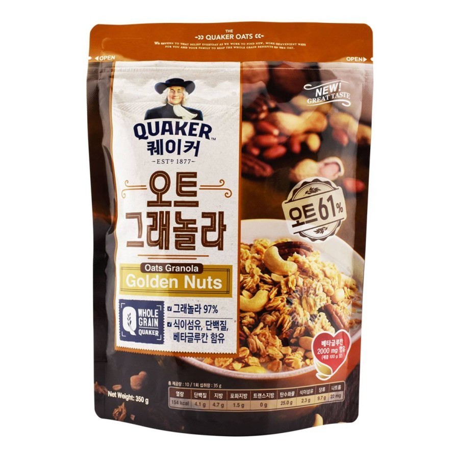 

Quaker Oats Granola Golden Nuts
