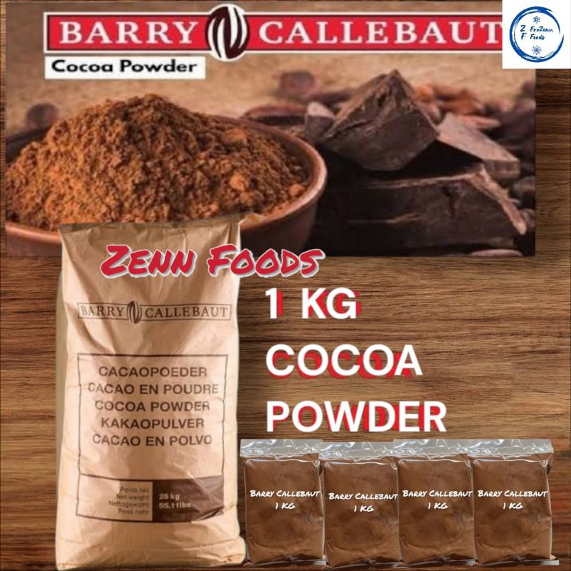 

Bubuk Coklat Barry Callebaut 1 KG | Coklat Bubuk Asli 1 KG | Dark Chocolate Powder
