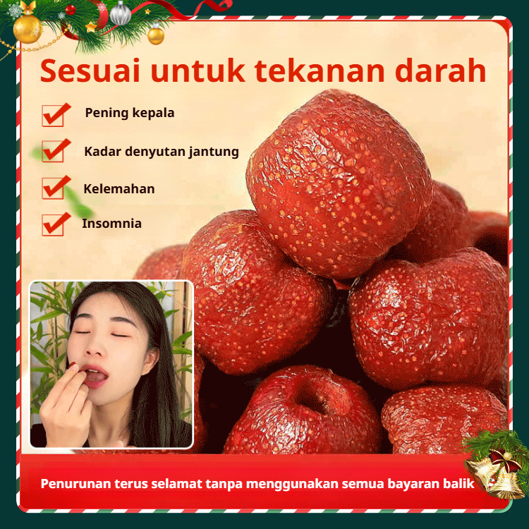 ⚡Pengiriman 24 Jam 250g Hawthorn Berongga Tanpa Biji/Hawthorn Pembuka Penurunan Berat Badan/Makanan 