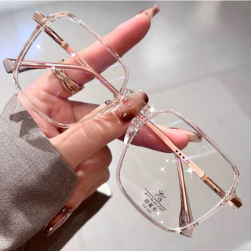READY Kacamata Fashion kacamata minus Kacamata Optik Pelindung Radiasi -0.25 ~-3.25 Aksesori Fashion