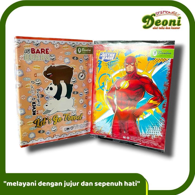 

BAMBOO Buku Tulis Boxy B5 50 Lembar ( 1pak / 10buku )