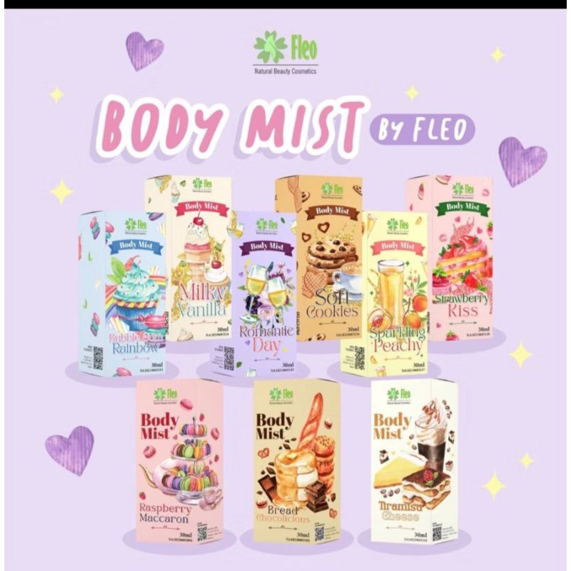 Start ready Fleo body mist 30 ml parfum spray /wewangian [FLEO BODY MIST]