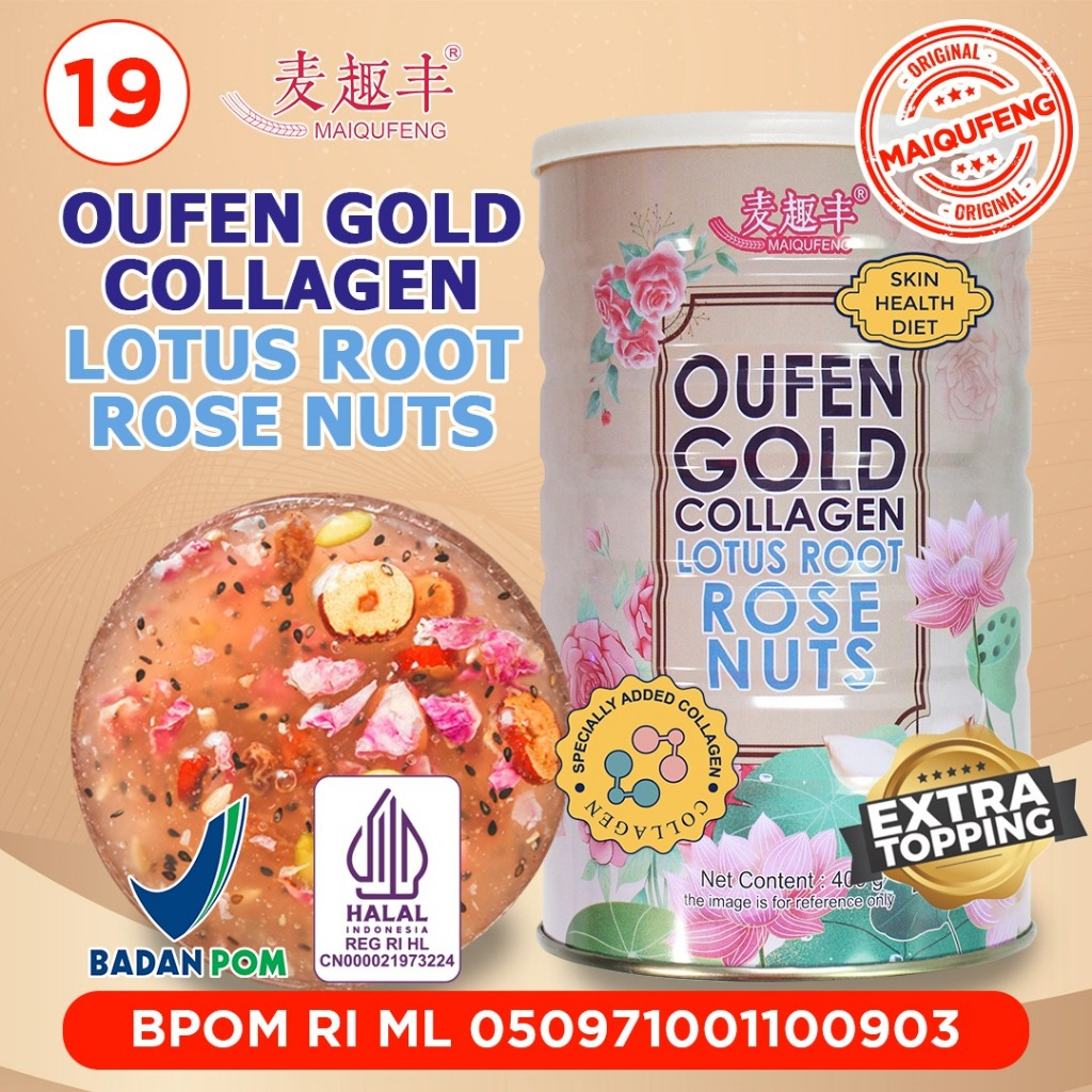 

Oufen Lotus Root Powder MAIQUFENG Original HALAL BPOM RI_GOLD ROSE NUTS