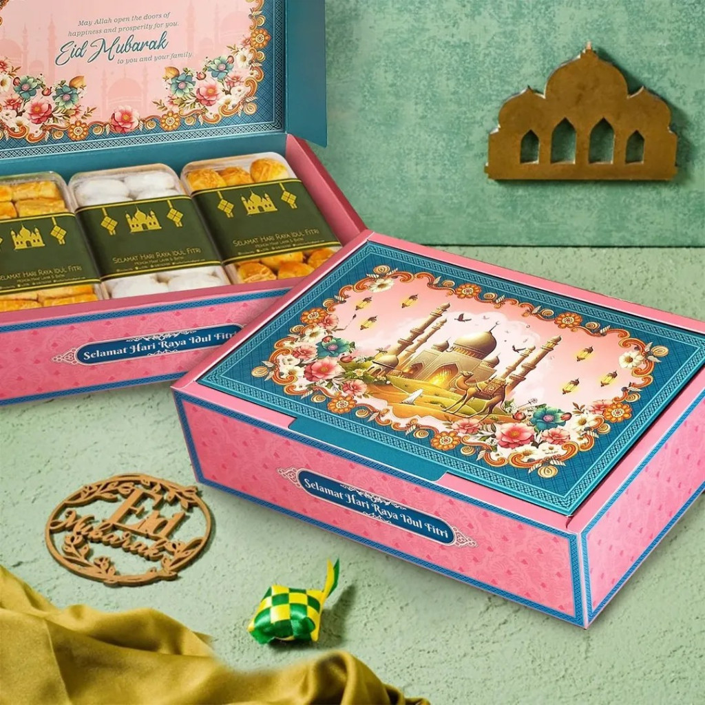 

Box Toples Lebaran JASMINE Idul Fitri untuk Toples isi 3 @7x8x14.5cm (1 lbr)
