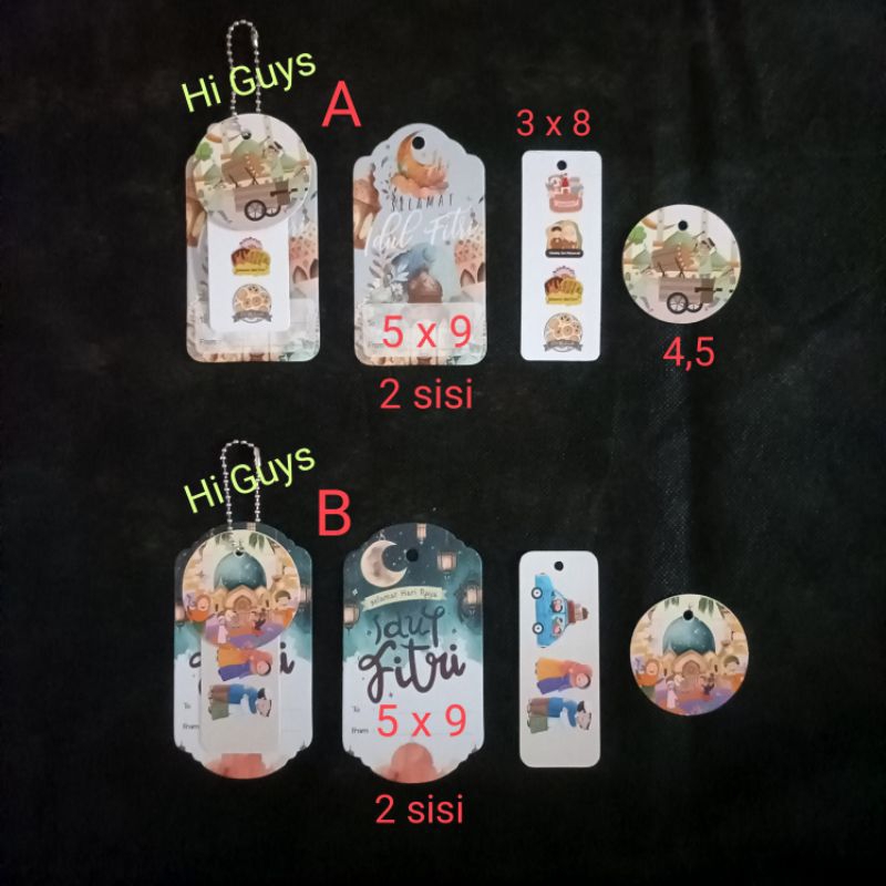 

Hang Tag set Lebaran Idul Fitri ( HTL3 )