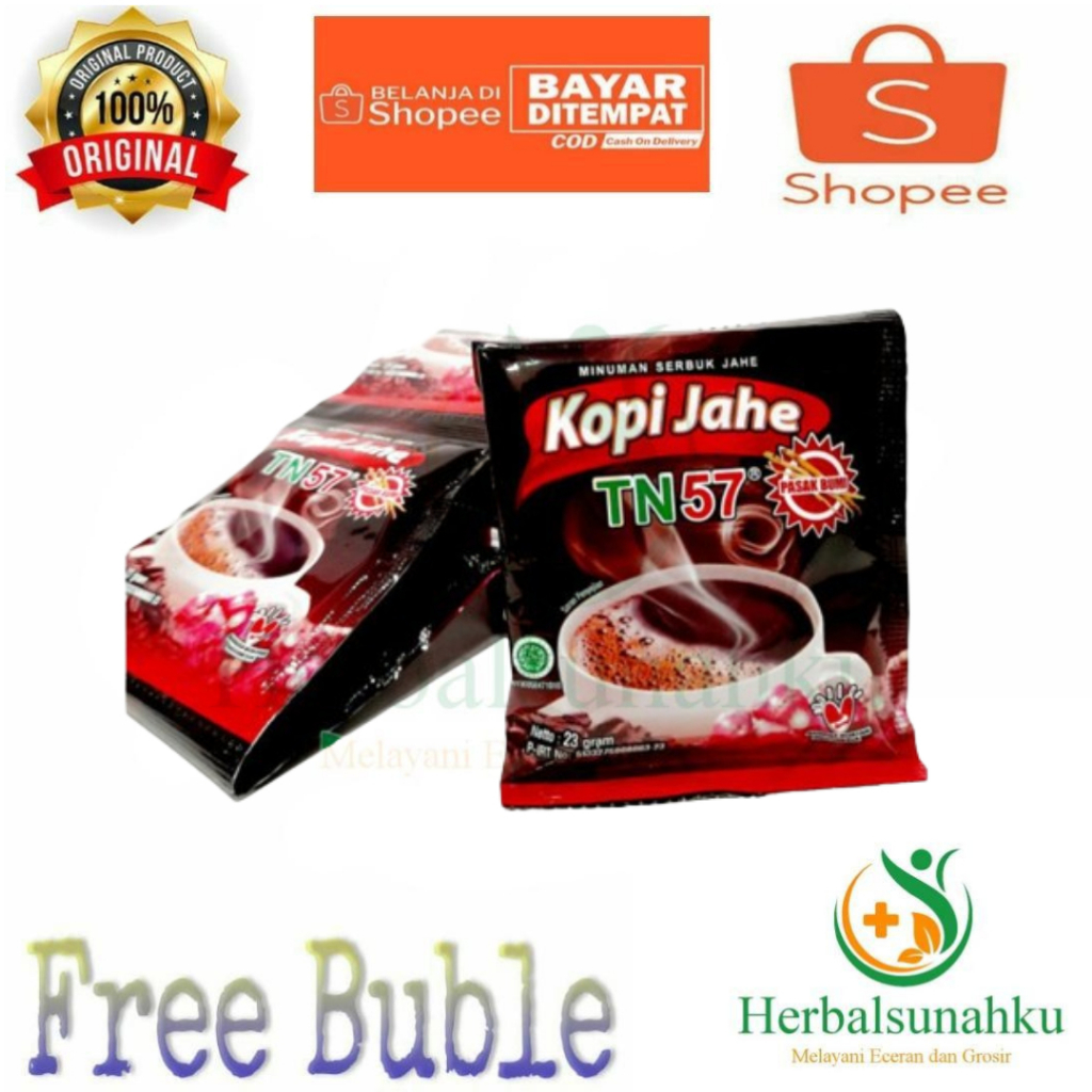 

Best Seller Kopi Jahe + Pasak Bumi Tn57 Herbal // Kopi Herbal Kesehatan Per Renceng