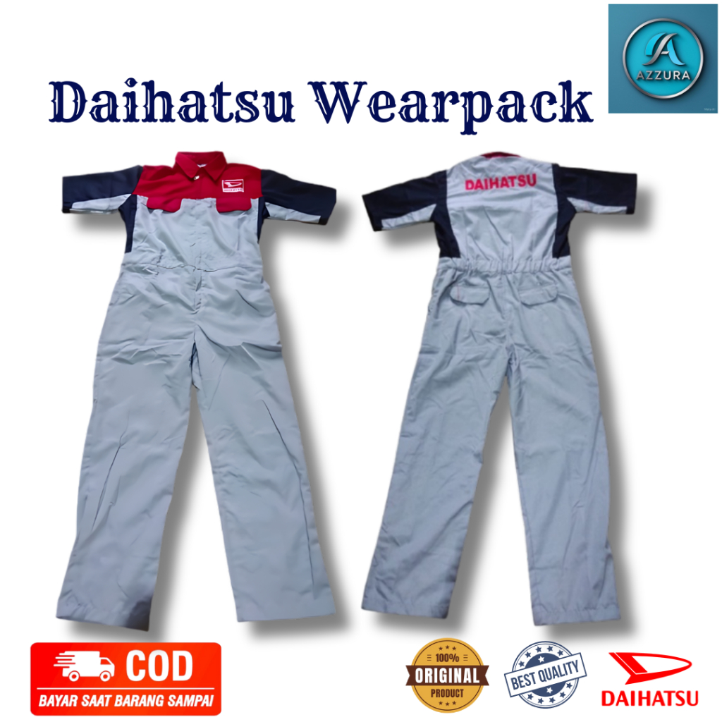 Wearpack Daihatsu | Seragam Daihatsu | Wearpack Safety | Seragam Bengkel | Seragam Pria Daihatsu
