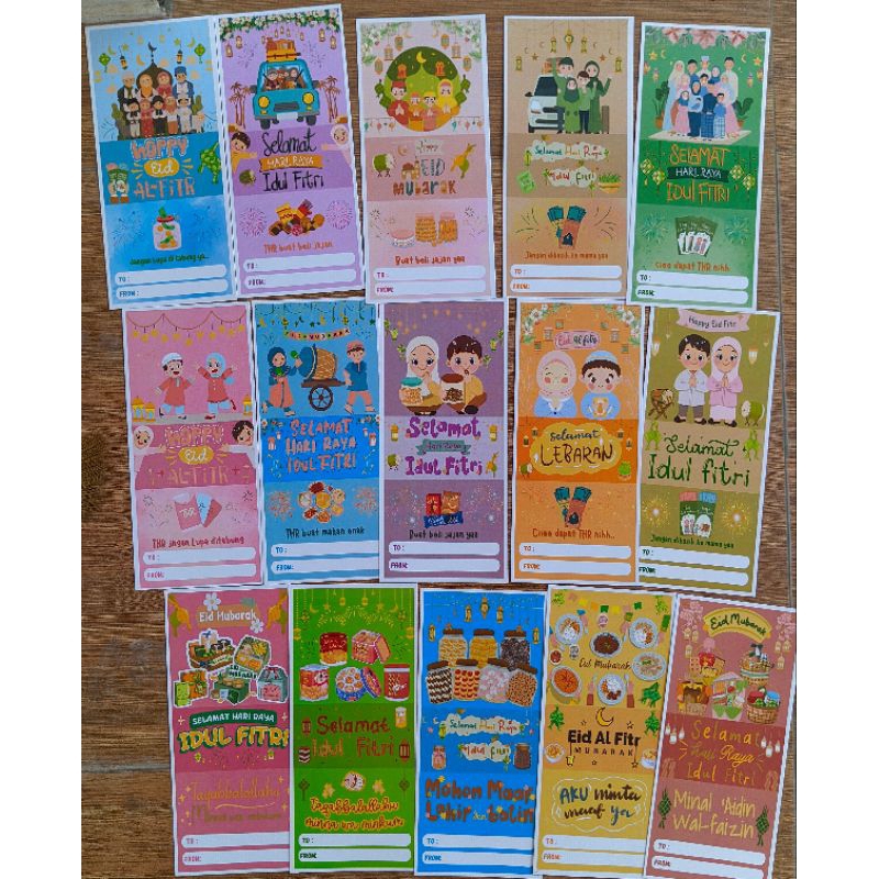 

5pcs AMPLOP LEBARAN UANG GULUNG/CUSTOM AMPLOP LEBARAN SEDOTAN/GIFT LEBARAN/HAMPERS LEBARAN/Ukuran Jumbo