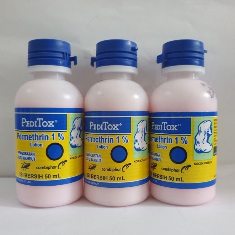 Peditox obat kutu rambut