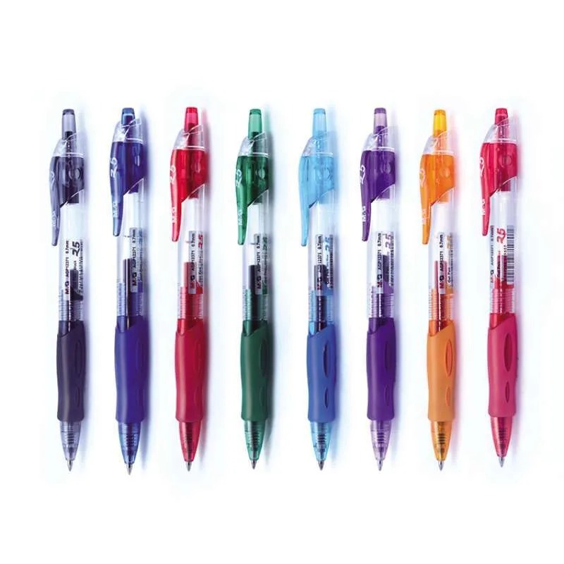 

M&G PULPEN RETRACKABLE GEL PEN 0.7MM - 100% ORI - TOKO BUKU URANUS NGAGEL SURABAYA