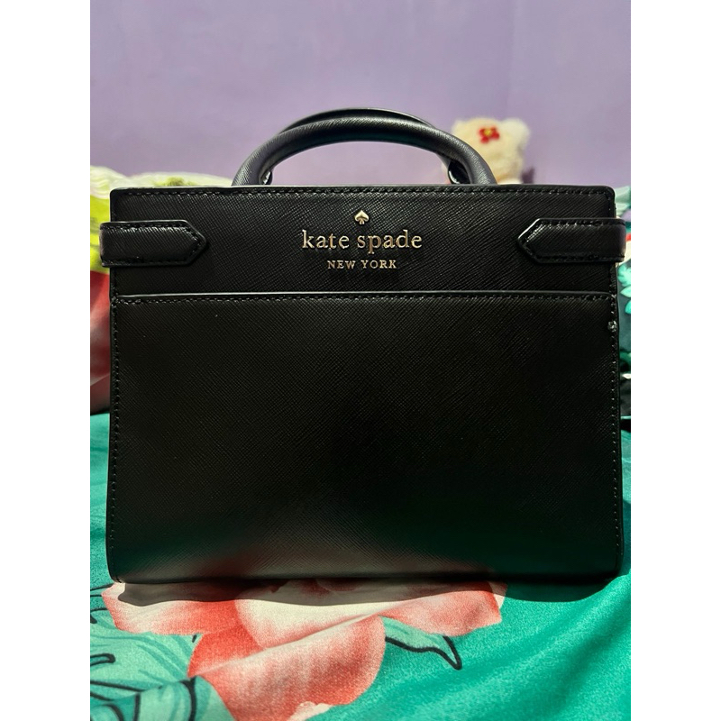 preloved kate spade original KS staci small black