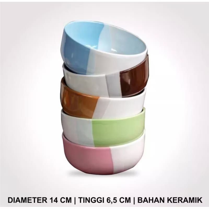Mangkok dan Piring 2 Warna - Tone Moesly - Mangkok Keramik - Mangkok Keramik 2 Tone - Piring Keramik