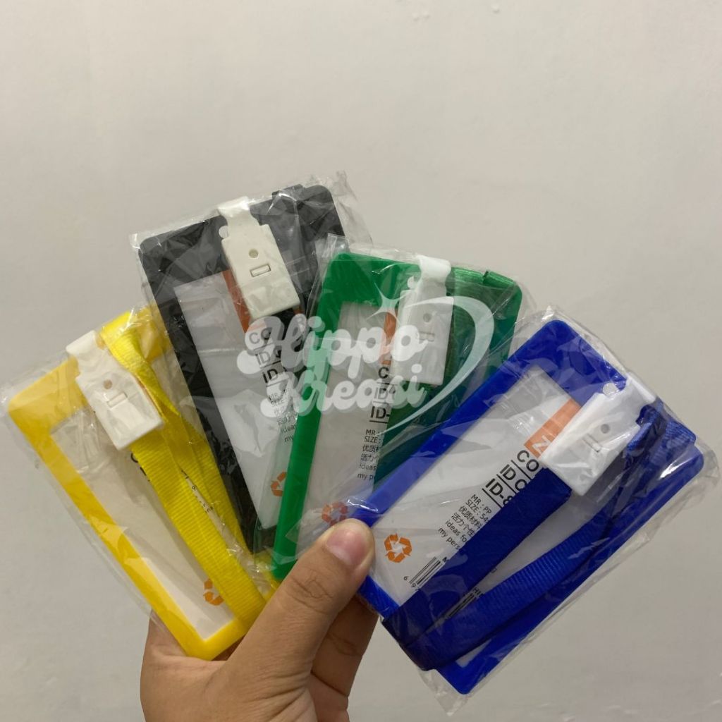 

Name Tag ID Card 1 Sisi + Tali / Id Card / Nametag