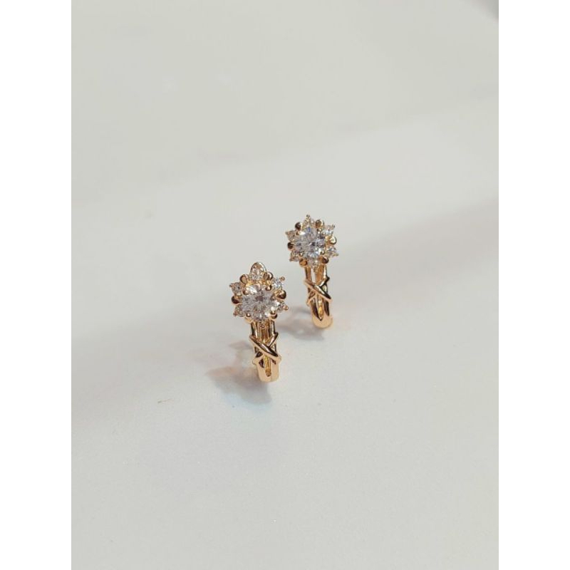 Anting Emas Jepit 2.1Gram 16K 700(AH221)