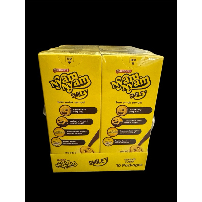 

Nyam Nyam smiley chocolate isi 10 pcs