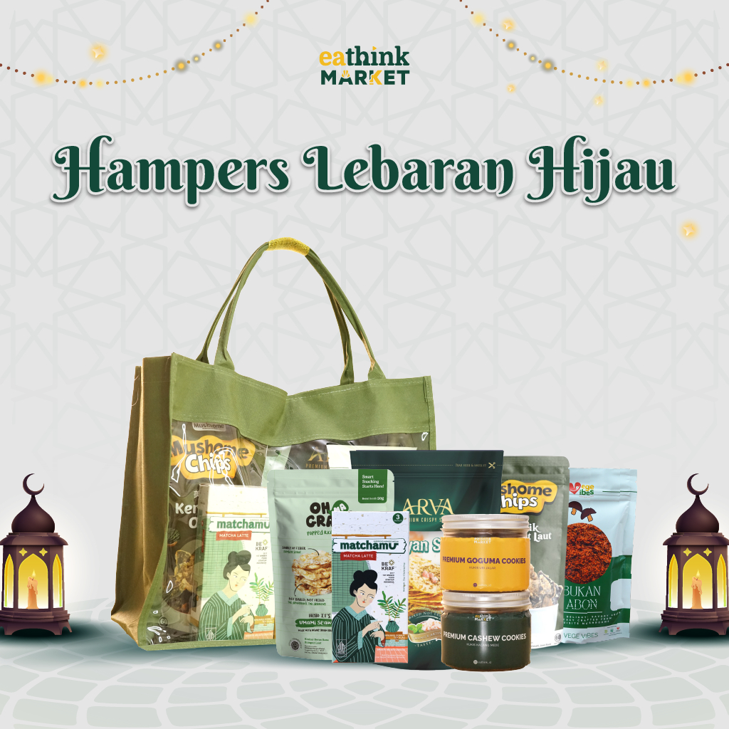 

Hampers Lebaran Snacks Sehat Serba Hijau - Ramadhan Gift