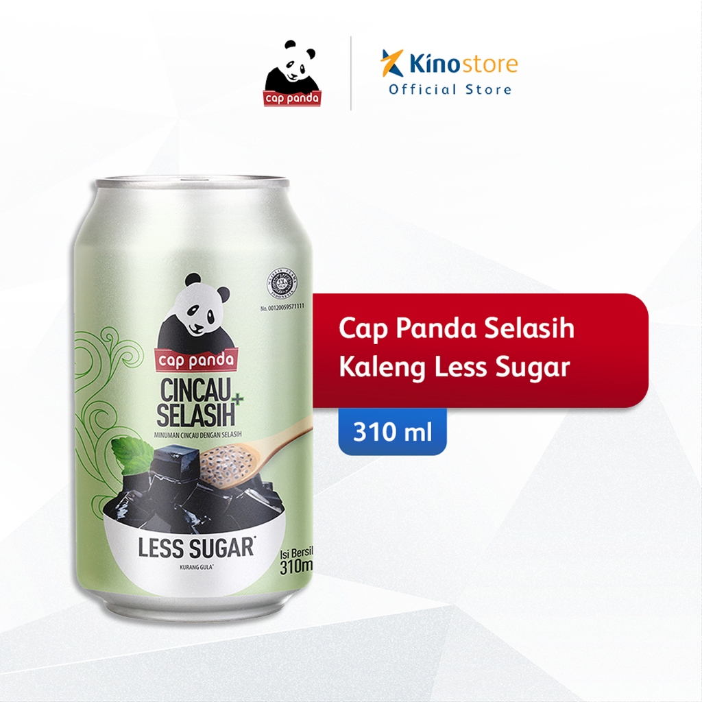 

Cap Panda Selasih Kaleng Less Sugar 310ml