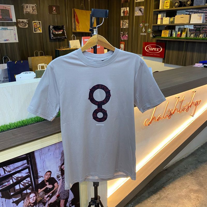 GREENLIGHT T-shirt Kaos Pria Lengan Pendek - PUTIH