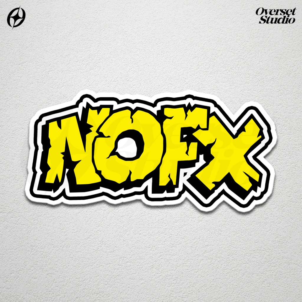 

(GRATIS ONGKIR & COD) Stiker Sticker Band NOFX / Stiker Band Metal Rock / Sticker Vinyl Glossy / Sticker Band Nofx / Sticker Aesthetic / Stiker Brand Lokal / Stiker Satuan / Sticker Custom / Sticker Helm / Stiker Tumbler / Stiker Anti Air