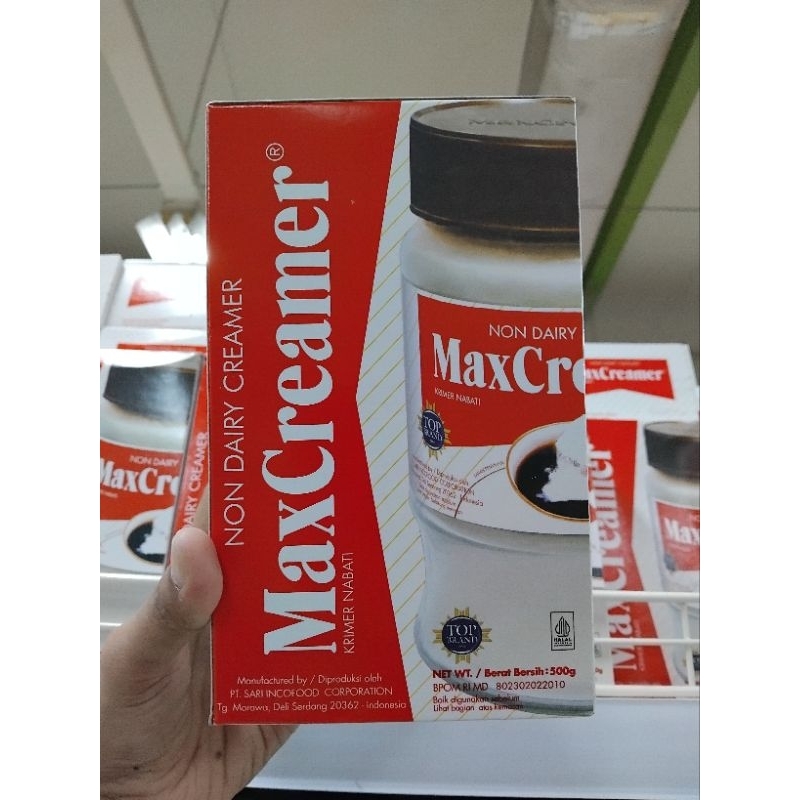 

max creamer 500g/krimer minuman