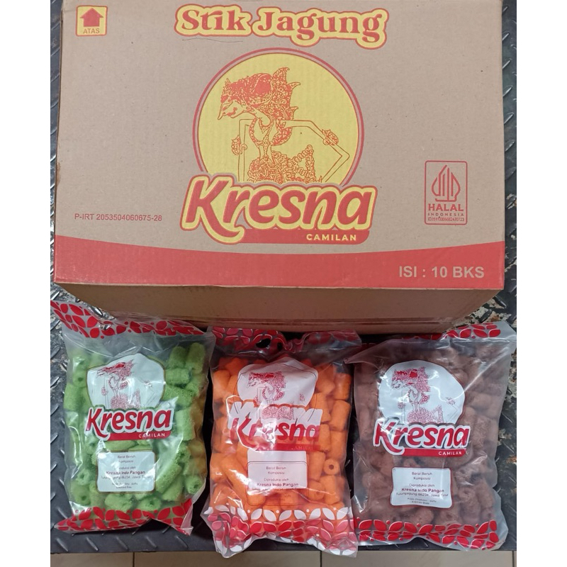 

kresna stik jagung 1 karton isi campur
