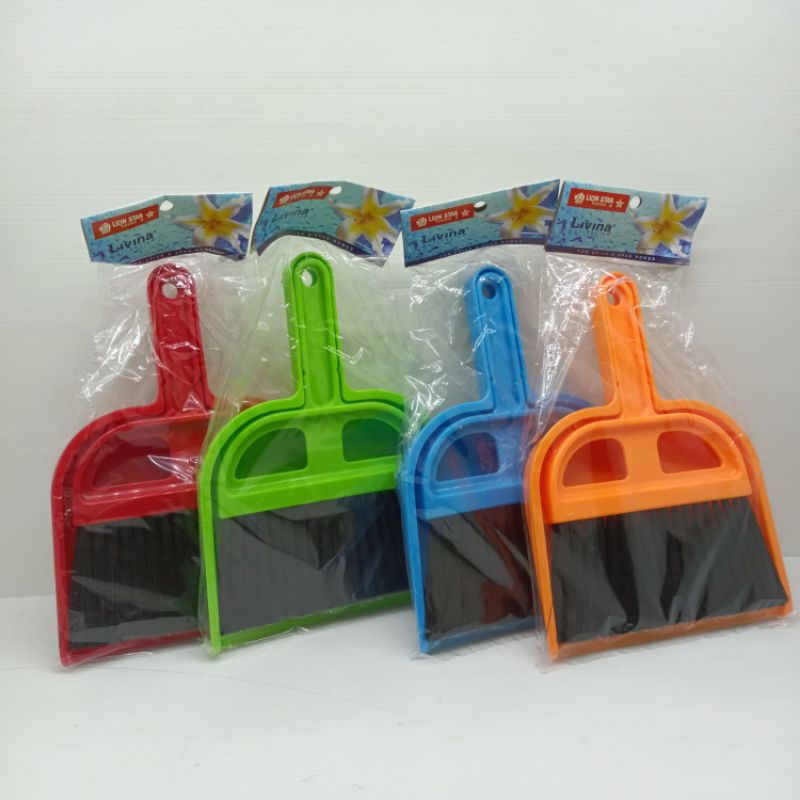 Sapu Pengki Debu Lion Star- Sapu Mini Debu Serbaguna - Mini Dustpan Lion Star