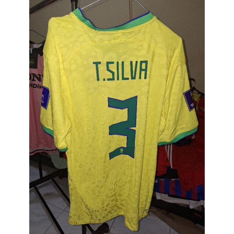 Jersey Retro Brazil Player Issue