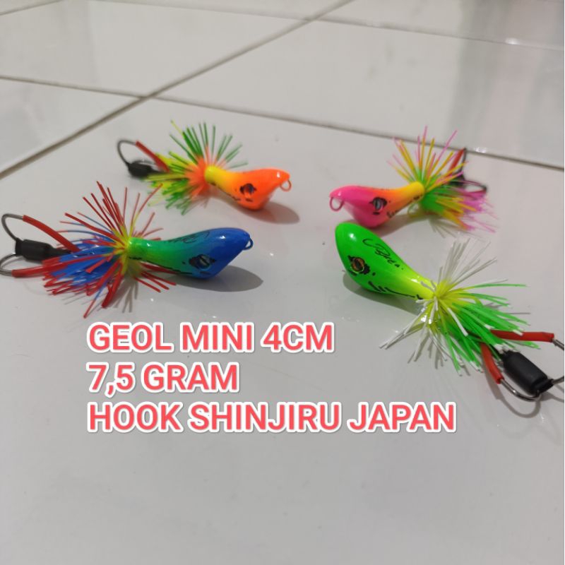 MINI JF GEOL UMPAN CASTING GABUS AXEL LURE