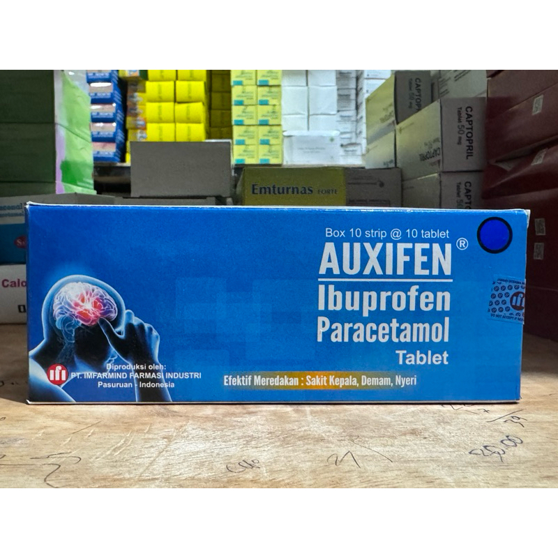 AUXIFEN - Paracetamol dan Ibuprofen