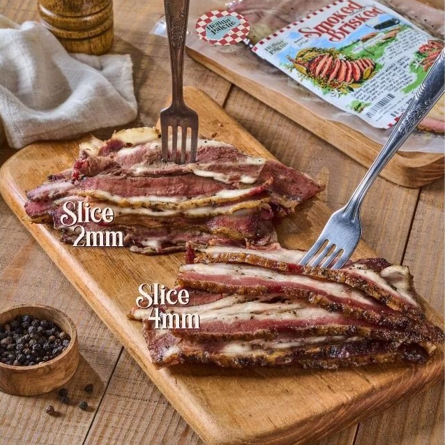 

Smoked Organic Brisket Asap Sei Sapi Healthy Palette Natural Salt 500gr