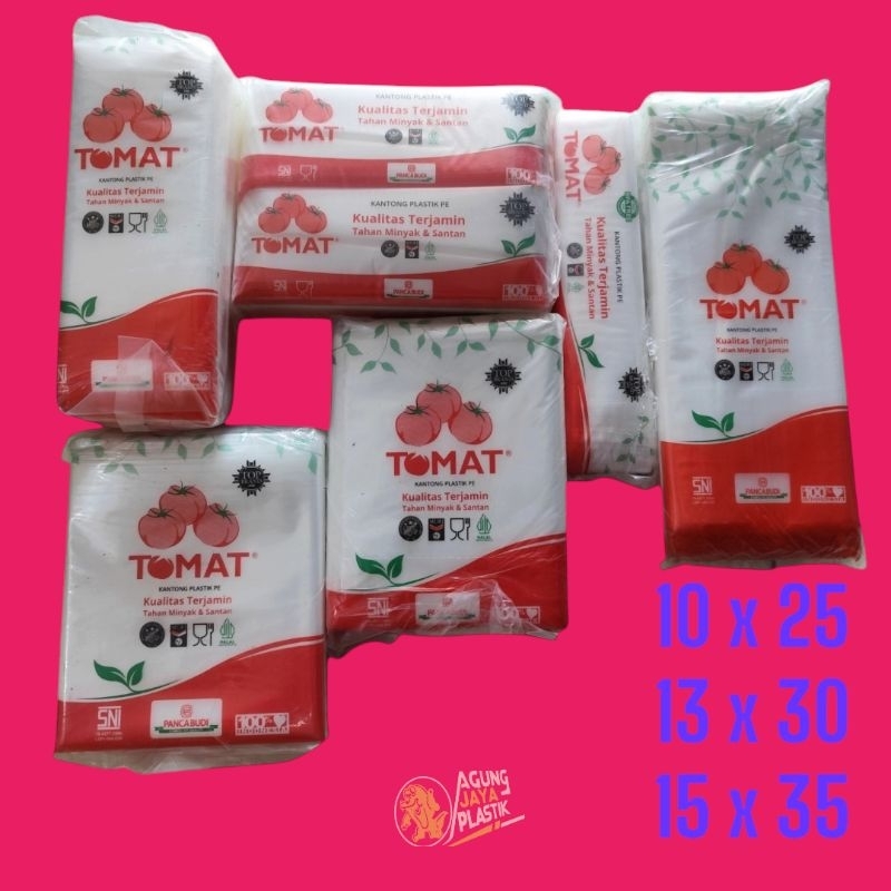 Plastik Tomat - Plastik Es Batu - Plastik Bening