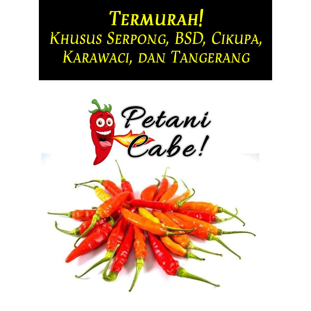 

Cabe / Cabai Merah Rawit 1 kg