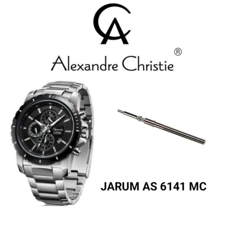 Jarum As /Stem  jam tangan Alexandre Christie AC 6141 MC, AC 6455 MC, AC 6225 MC, AC 6559 MC