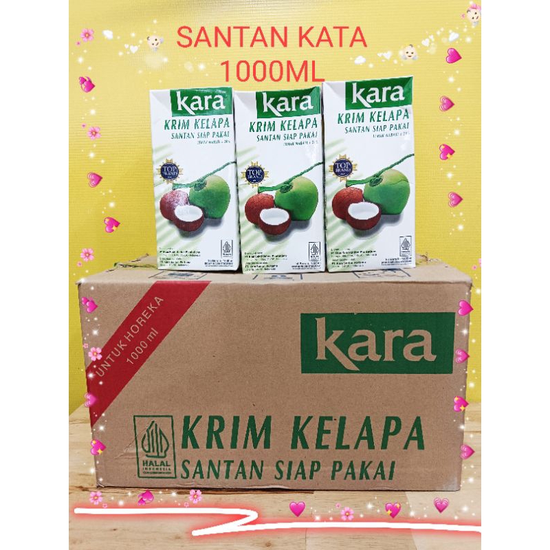 

SANTAN KARA 1 LTR HARGA YG TERTERA HARGA 1 DUS 12 PC