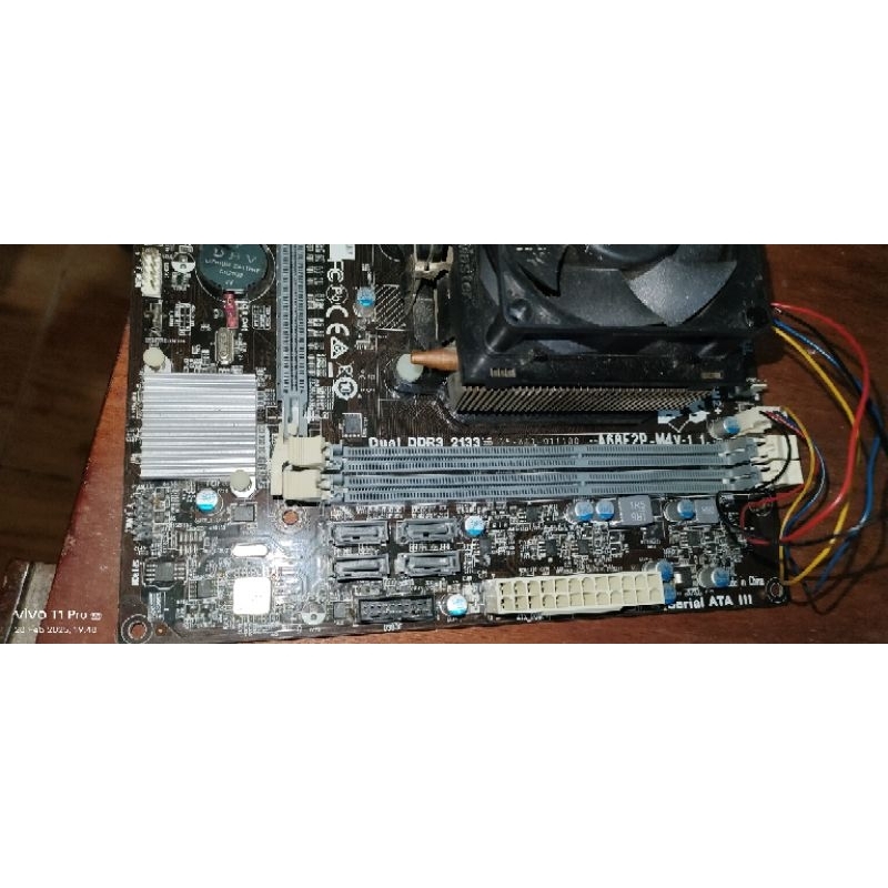 Jual Mobo Motherboard FM2+ ECS + processor AMD athlon X4 870K