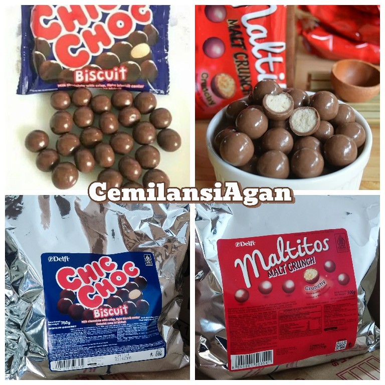 

DELFI COKLAT CERES MALTITOS / CHIC CHOC 250 gr / 500gr / 750 gr / COKLAT DELFI / COKLAT SILVER QUEEN / COKLAT KILOAN / COKLAT ORIGINAL